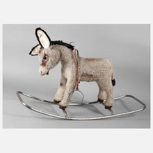Steiff Schaukeltier als Esel