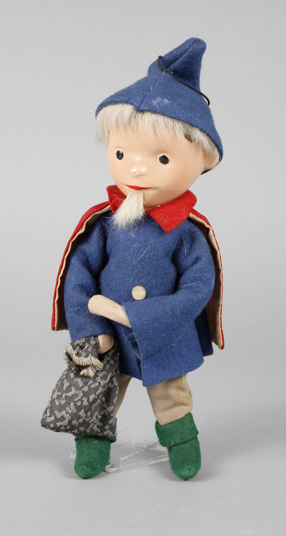 Biegepuppe als Sandmann