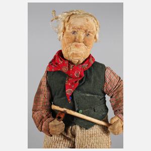 Bernard Ravca Paar Künstlerpuppen