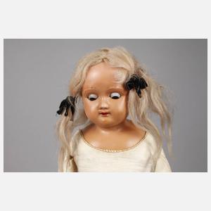 Schildkröt Celluloidkopfpuppe