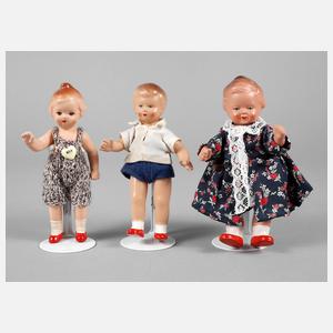 Konvolut Massepüppchen