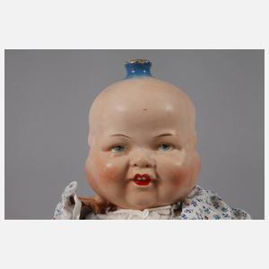 Seltene Dreigesichterpuppe