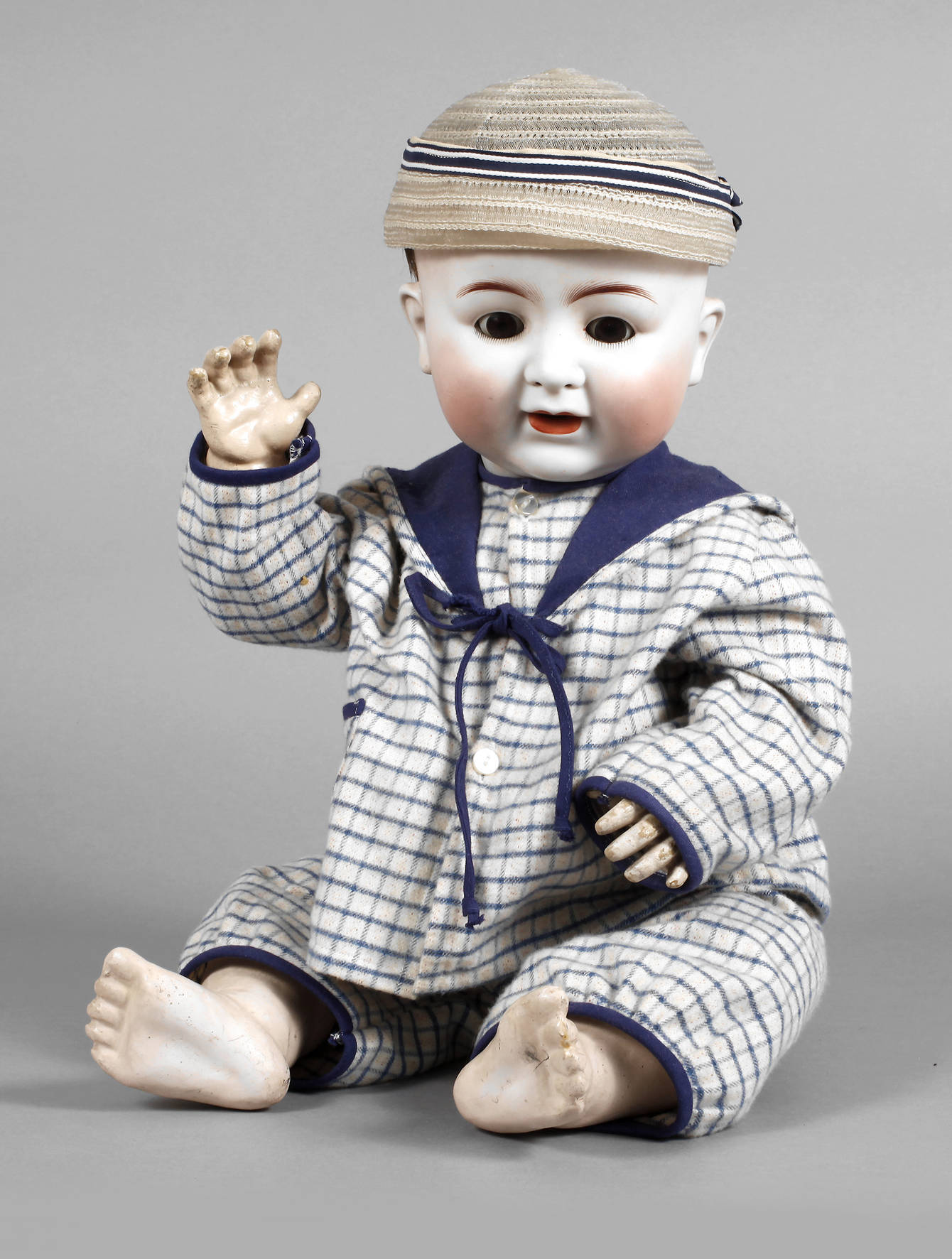 Alt, Beck & Gottschalck große Porzellankopfpuppe