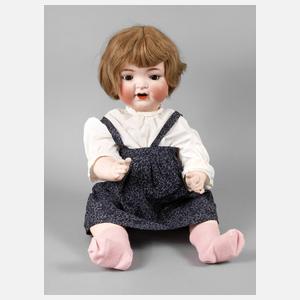 Ernst Heubach große Porzellankopfpuppe