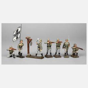 Konvolut Massesoldaten Infanterie