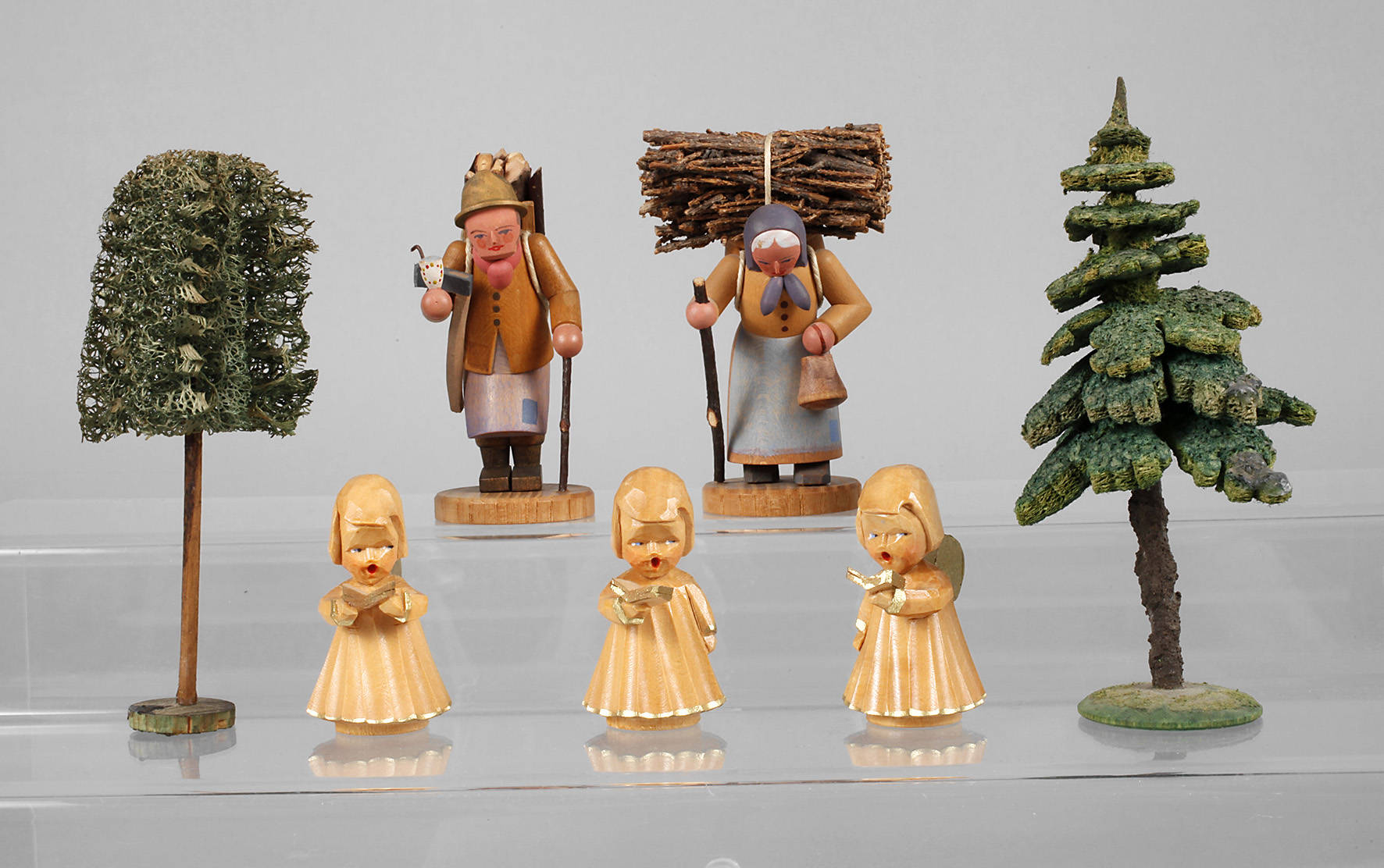 Konvolut Aufstellfiguren Erzgebirge