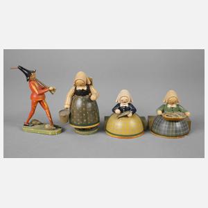 Wendt & Kühn Konvolut Aufstellfiguren