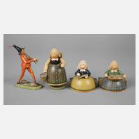 Wendt & Kühn Konvolut Aufstellfiguren111