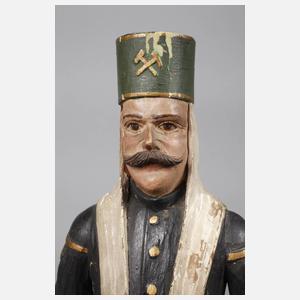 Lichterfigur als Bergmann