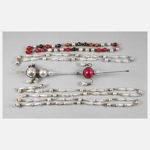 Konvolut Christbaumschmuck