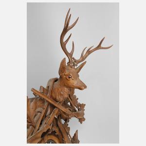 Übergroße Kuckuksuhr