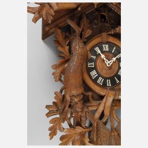 Übergroße Kuckuksuhr
