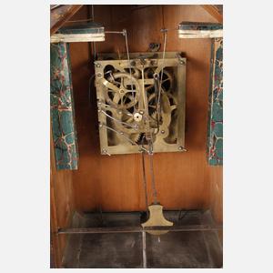 Automatenuhr mit Wachsoldat