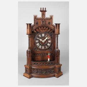 Automatenuhr mit Wachsoldat