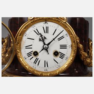 Prächtige Figurenuhr Bronze