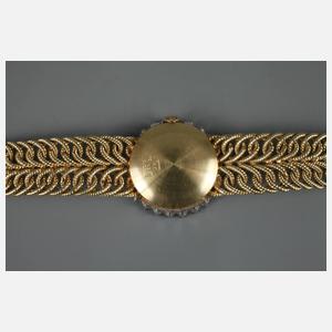 Damenuhr Gold mit Brillanten