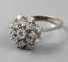 Damenring mit Brillantbesatz ca. 0,5 ct