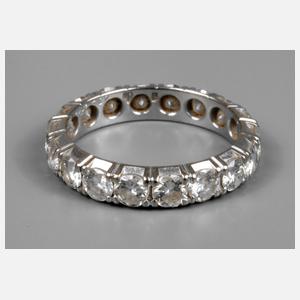 Memoryring mit Brillantbesatz von 2,34 ct