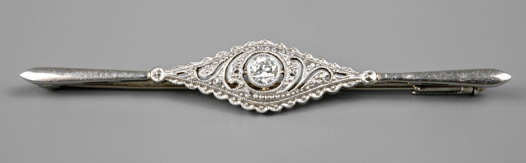 Stabbrosche mit Brillantbesatz
