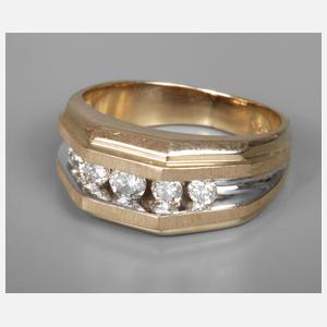 Damenring mit Brillanten