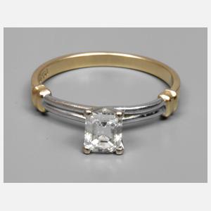 Damenring mit Diamant