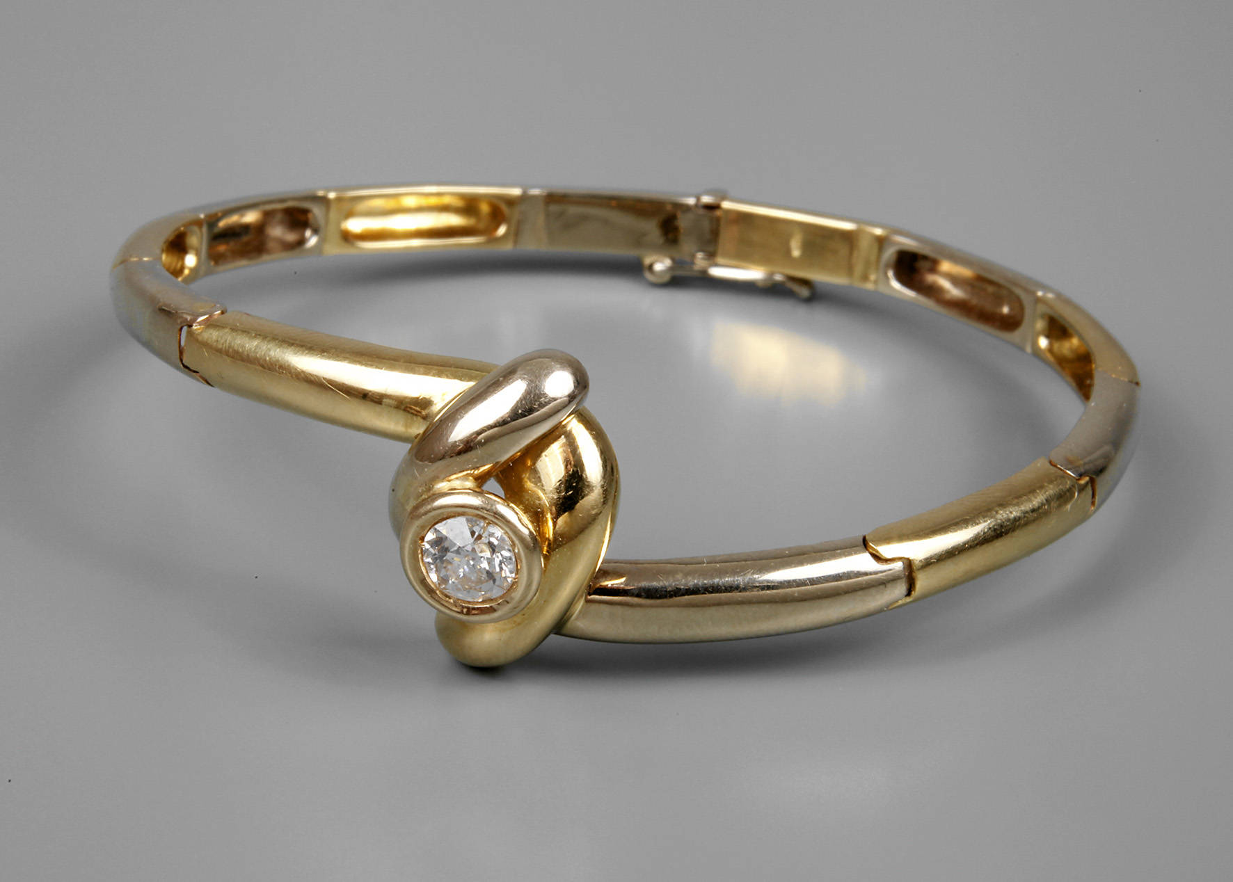 Armband mit Brillant von ca. 0,45 ct