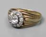 Damenring mit Diamantbesatz ca. 0,7 ct