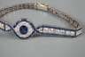 Hochwertiges Armband mit Saphiren und Diamanten
