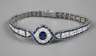 Hochwertiges Armband mit Saphiren und Diamanten