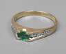 Damenring mit Smaragd