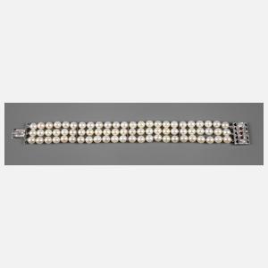 Perlenarmband mit Schmuckschließe