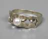 Damenring mit Perle