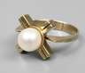 Damenring mit Zuchtperle