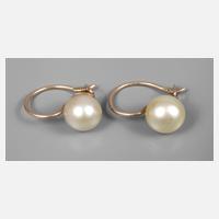 Paar Perlenohrringe111