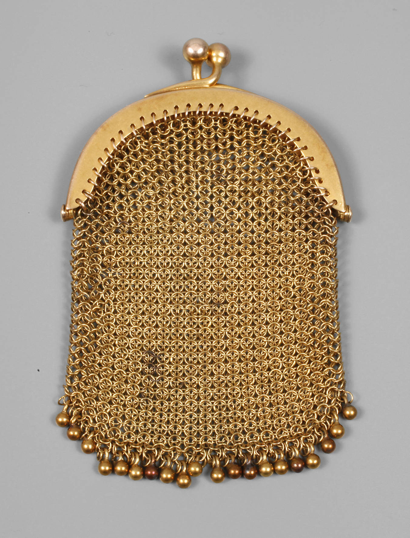 Feine Geldbörse aus Gelbgold