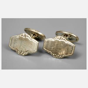 Paar Manschettenknöpfe