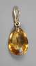 Anhänger mit Citrintropfen