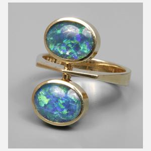 Damenring mit Edelopal