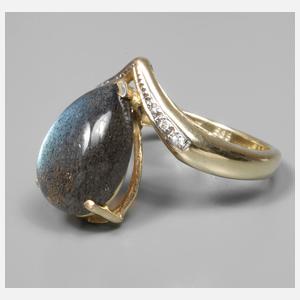 Damenring mit Labradorit