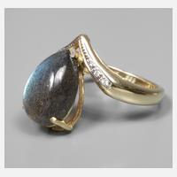 Damenring mit Labradorit111