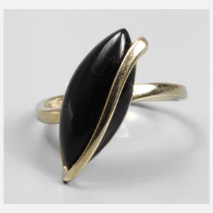 Damenring mit Onyx