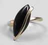Damenring mit Onyx