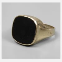 Herrenring mit Onyx111