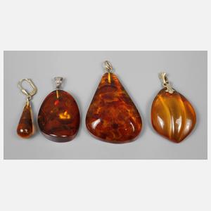 Konvolut Bernsteinschmuck