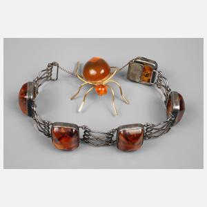 Konvolut Bernsteinschmuck