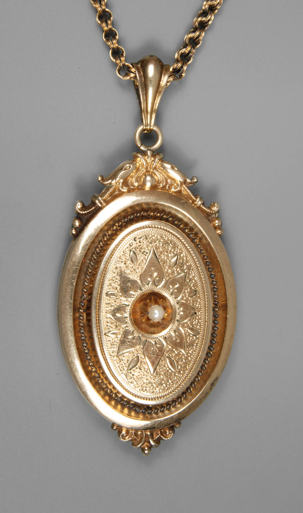 Großes Medaillon Biedermeier