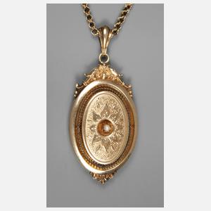 Großes Medaillon Biedermeier