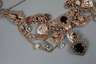 Prachtvolles Trachtencollier mit Edelsteinbesatz
