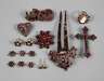 Umfangreiches Konvolut Granatschmuck