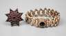 Zwei Teile Granatschmuck